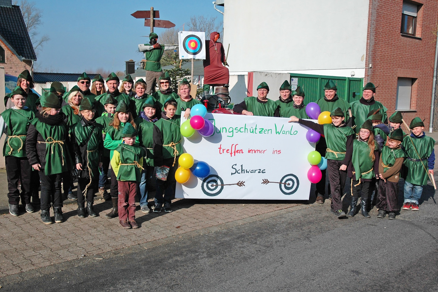 Rosenmontagszug Wanlo